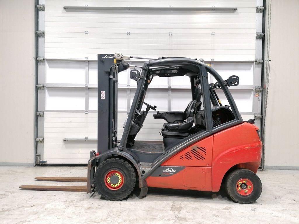 Linde H30T-02 Περονοφόρα ανυψωτικά κλαρκ με φυσικό αέριο LPG