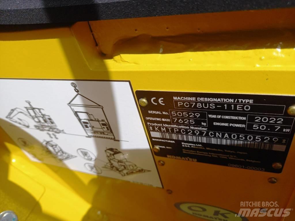 Komatsu PC78US-11EO Μίνι εκσκαφείς 7t - 12t