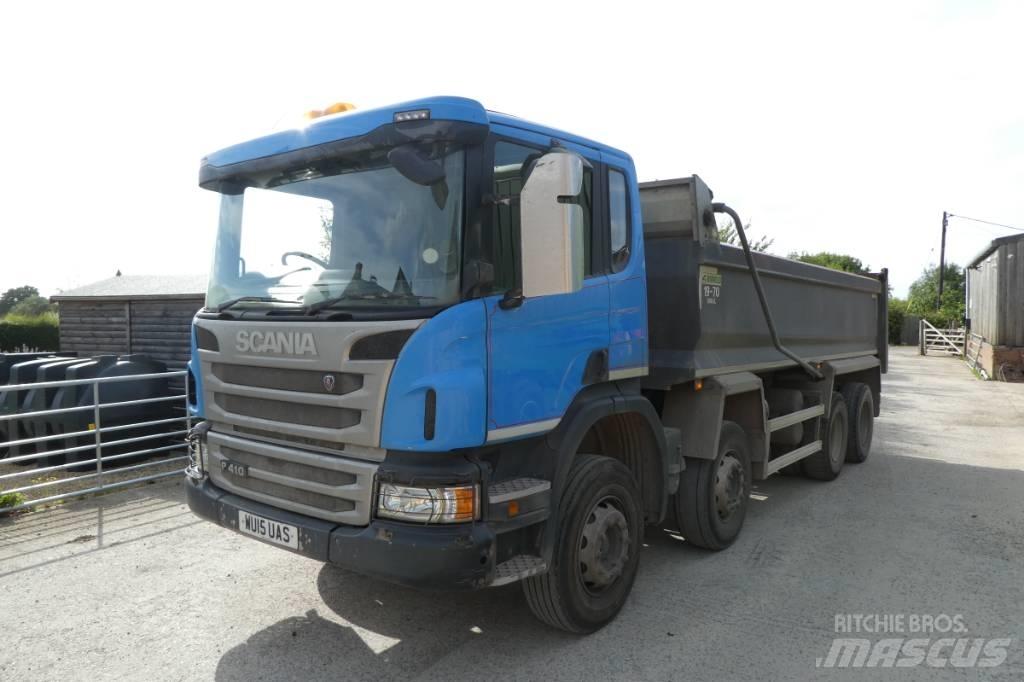 Scania P 410 Φορτηγά Ανατροπή