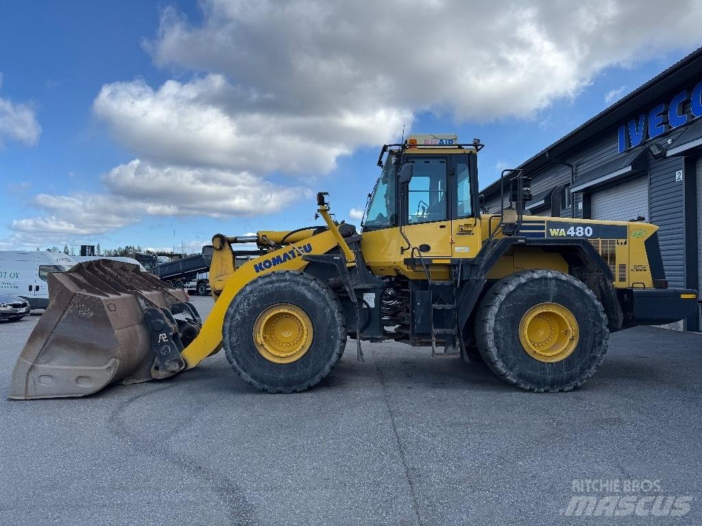 Komatsu WA 480 Φορτωτές με λάστιχα (Τροχοφόροι)