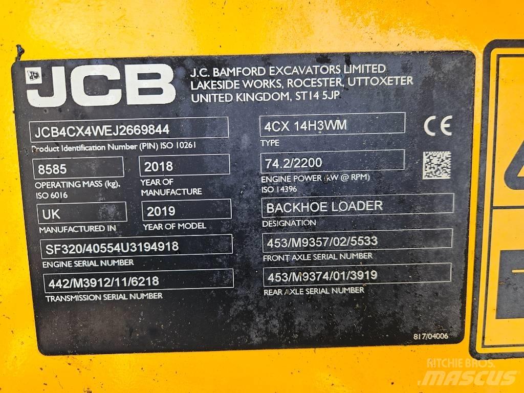 JCB 4 CX Eco Εκσκαφείς Φορτωτές τύπου JCB