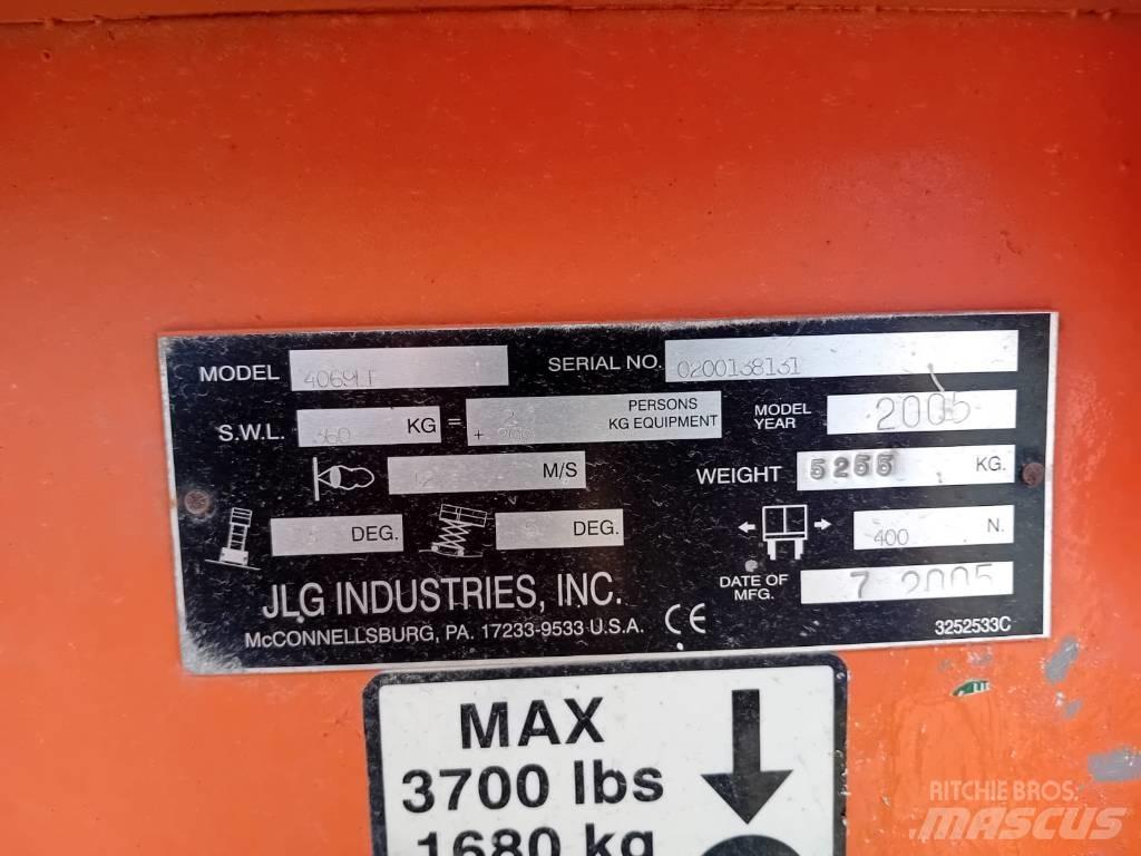 JLG 4069 LE Ανυψωτήρες ψαλιδωτής άρθρωσης