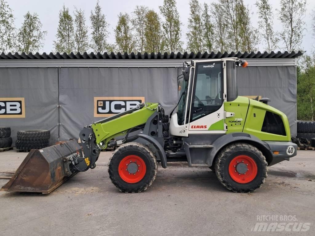 CLAAS 738T Τηλεσκοπικοί τροχοφόροι φορτωτές