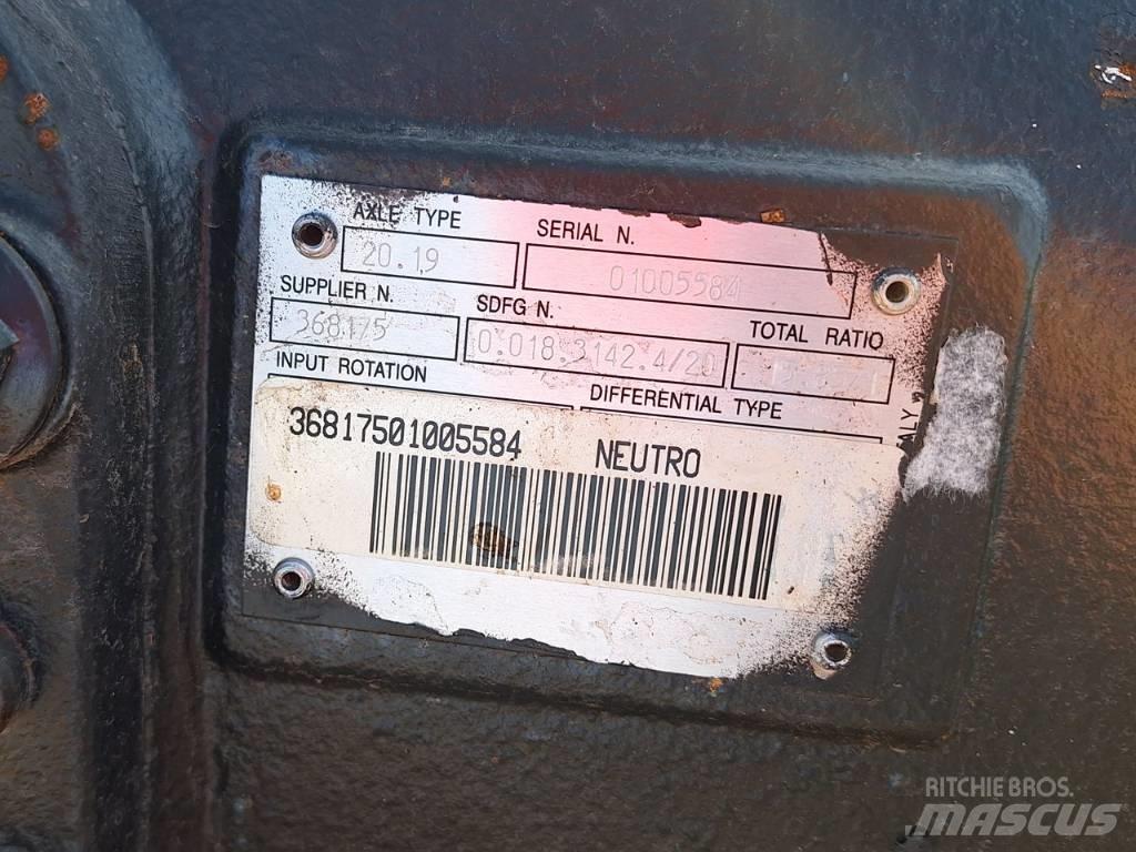 Carraro 20.19 Μετάδοση