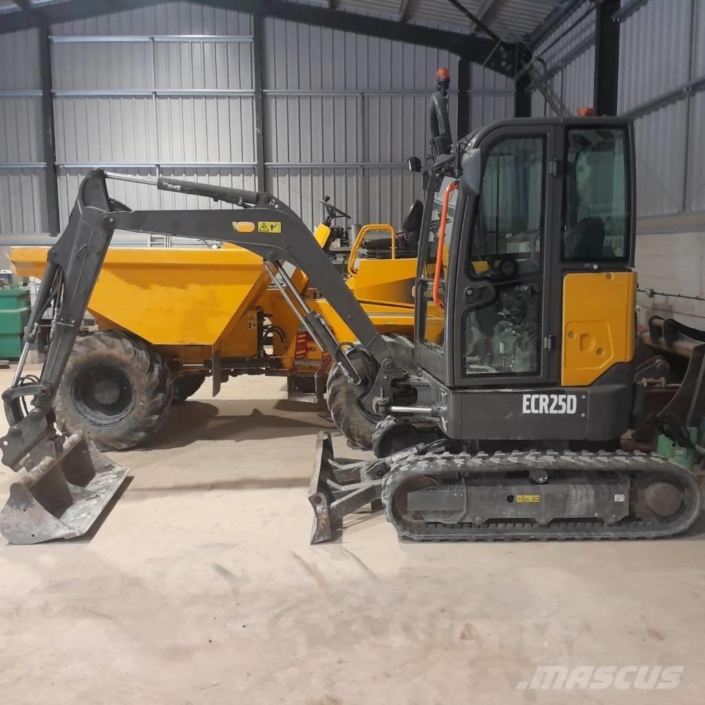 Volvo ECR 25 D Εκσκαφάκι (διαβολάκι) < 7t