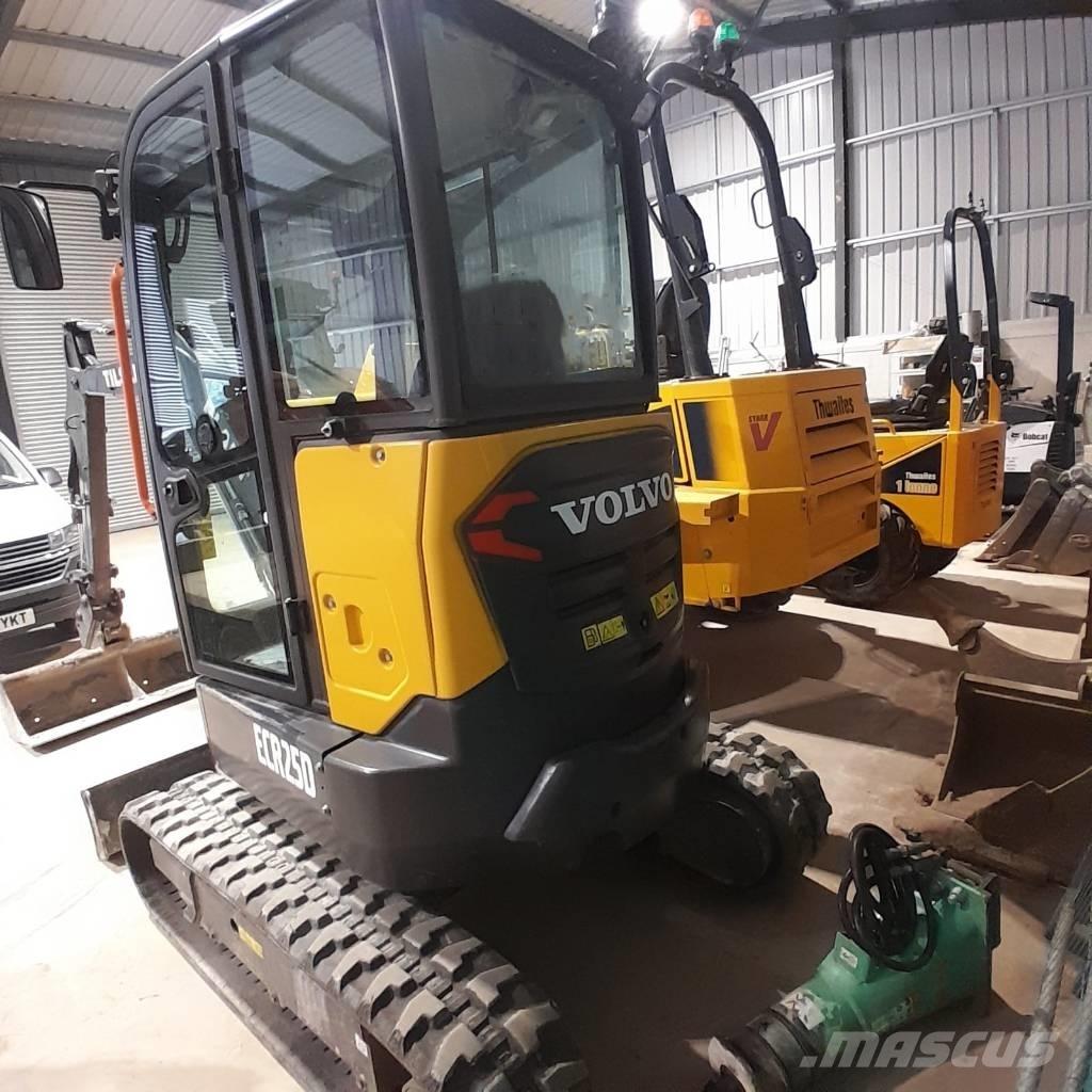 Volvo ECR 25 D Εκσκαφάκι (διαβολάκι) < 7t