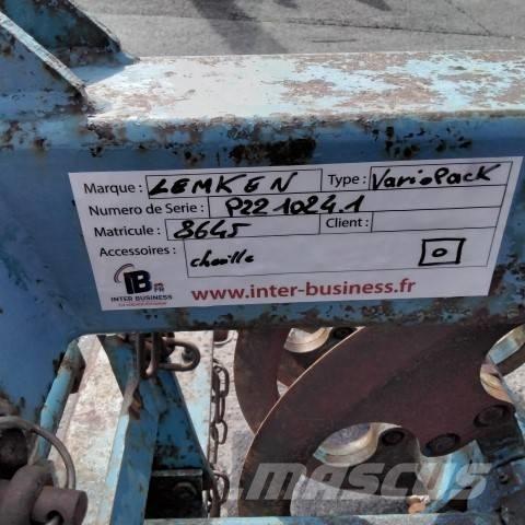 Lemken Variopack Άλλες μηχανές οργώματος και εξαρτήματα