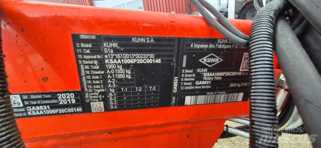 Kuhn GA 9531 Αναμοχλευτήρες