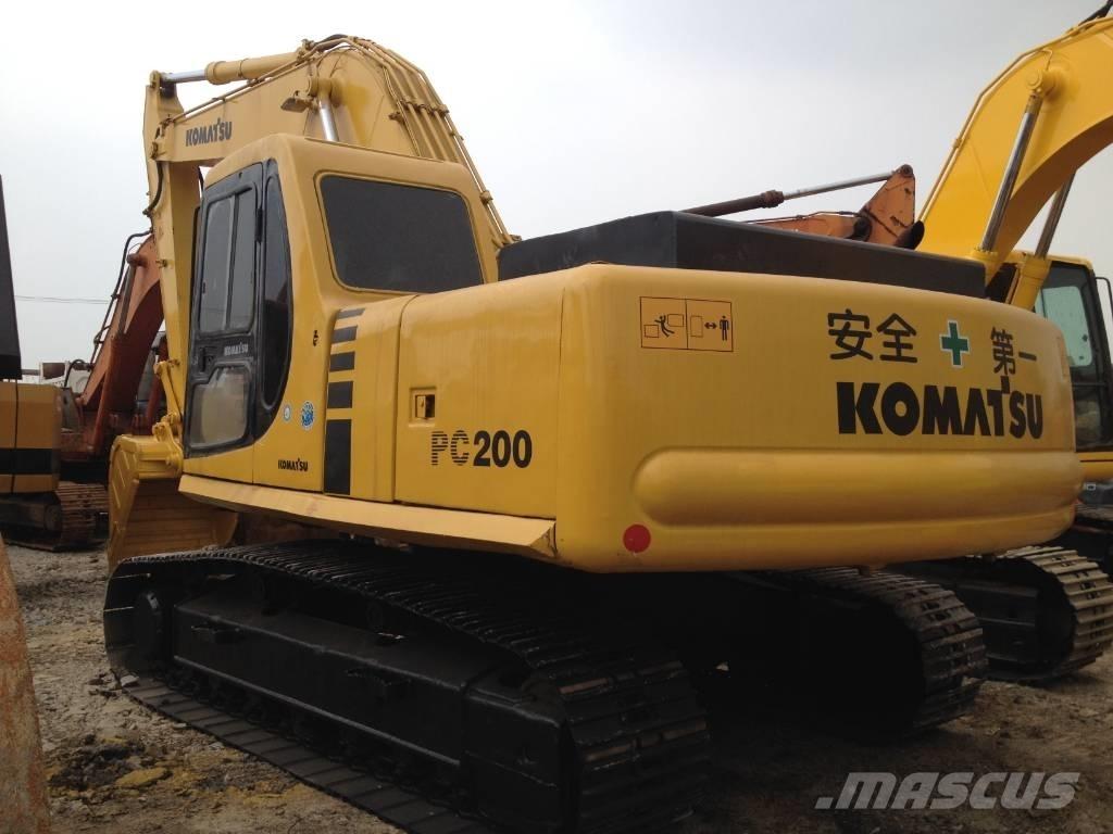 Komatsu PC200-6 Εκσκαφείς με ερπύστριες