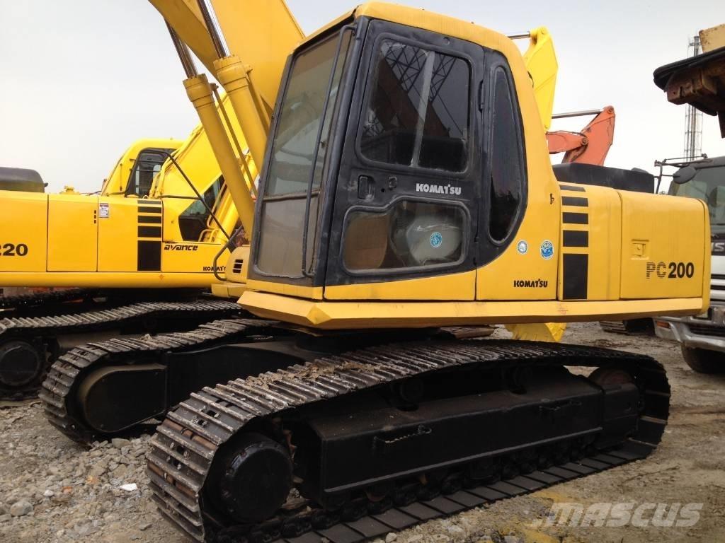 Komatsu PC200-6 Εκσκαφείς με ερπύστριες