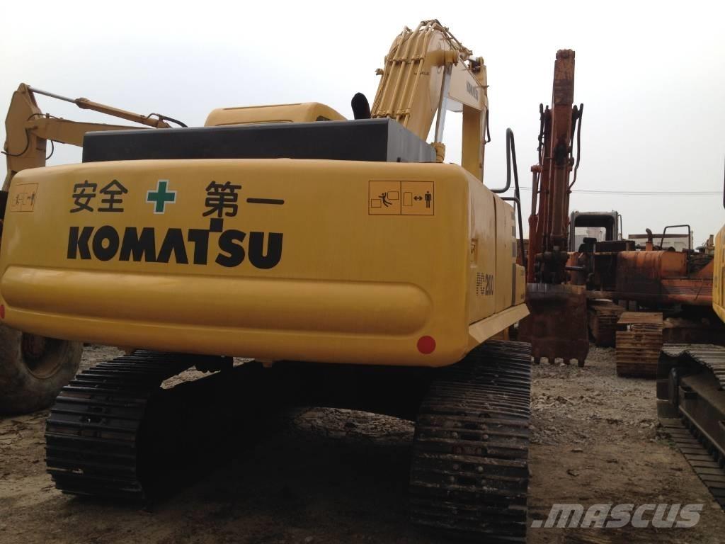 Komatsu PC200-6 Εκσκαφείς με ερπύστριες