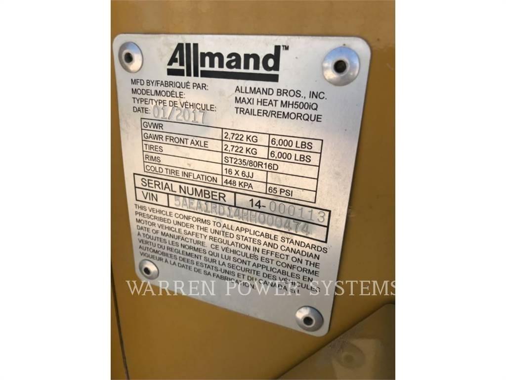 Allmand MH500 Εξοπλισμός θέρμανσης και ξεπαγώματος