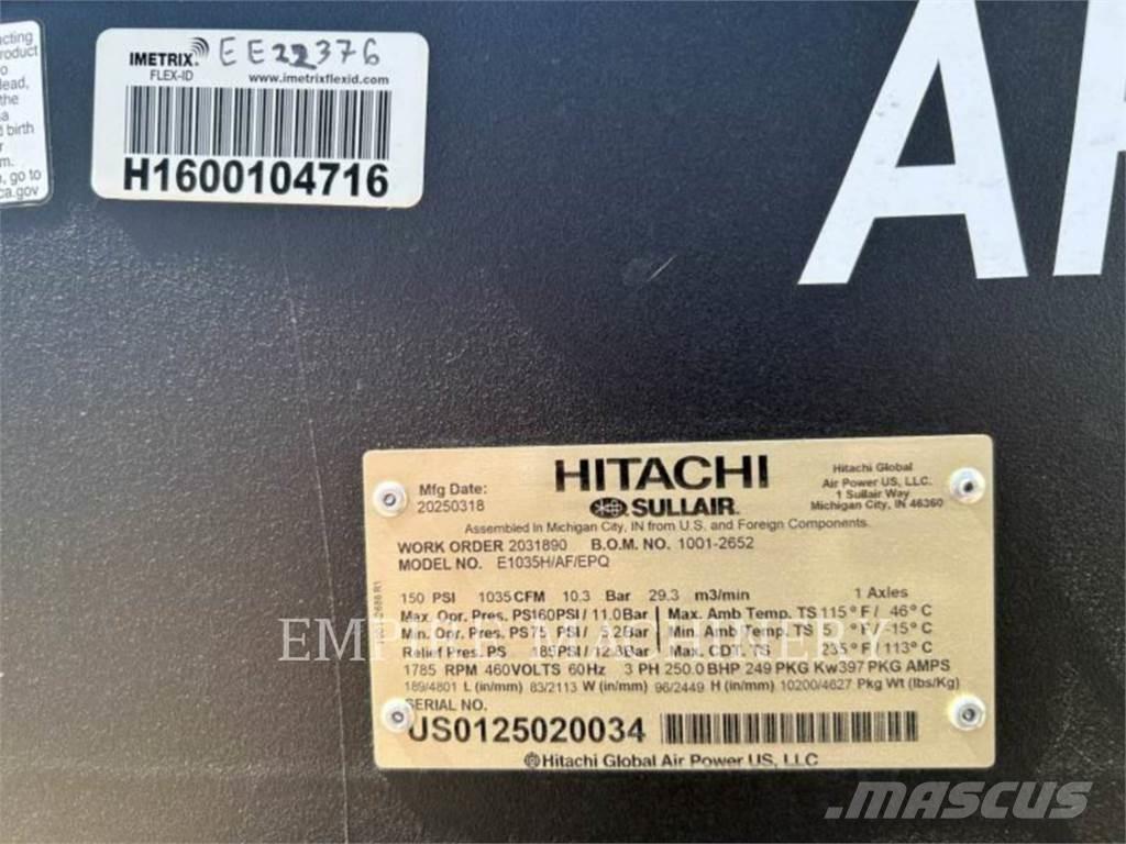 Atlas Copco E1035HAF Συμπιεστές