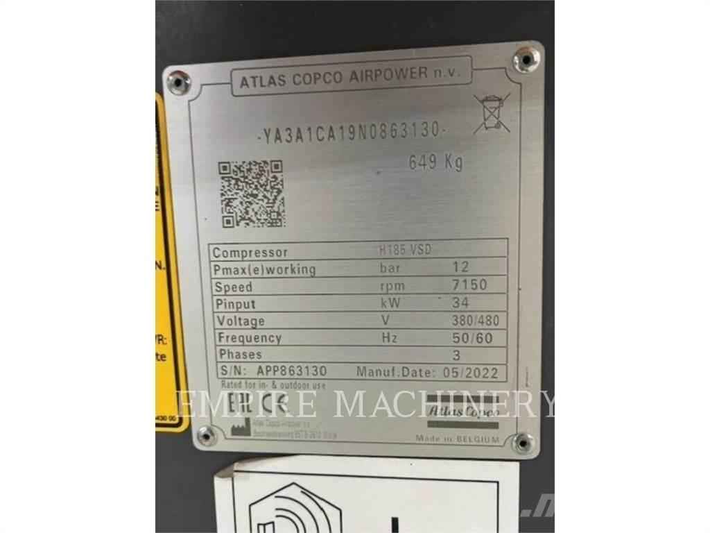 Atlas Copco H185 Συμπιεστές