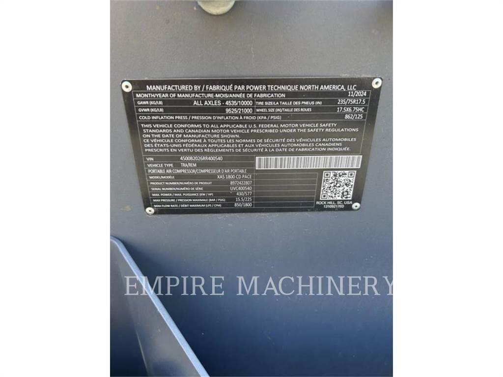 Atlas Copco XAS1800CD Συμπιεστές