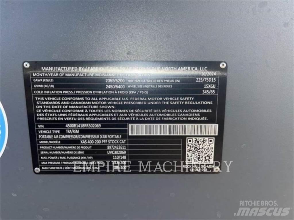 Atlas Copco XAS400CD Συμπιεστές