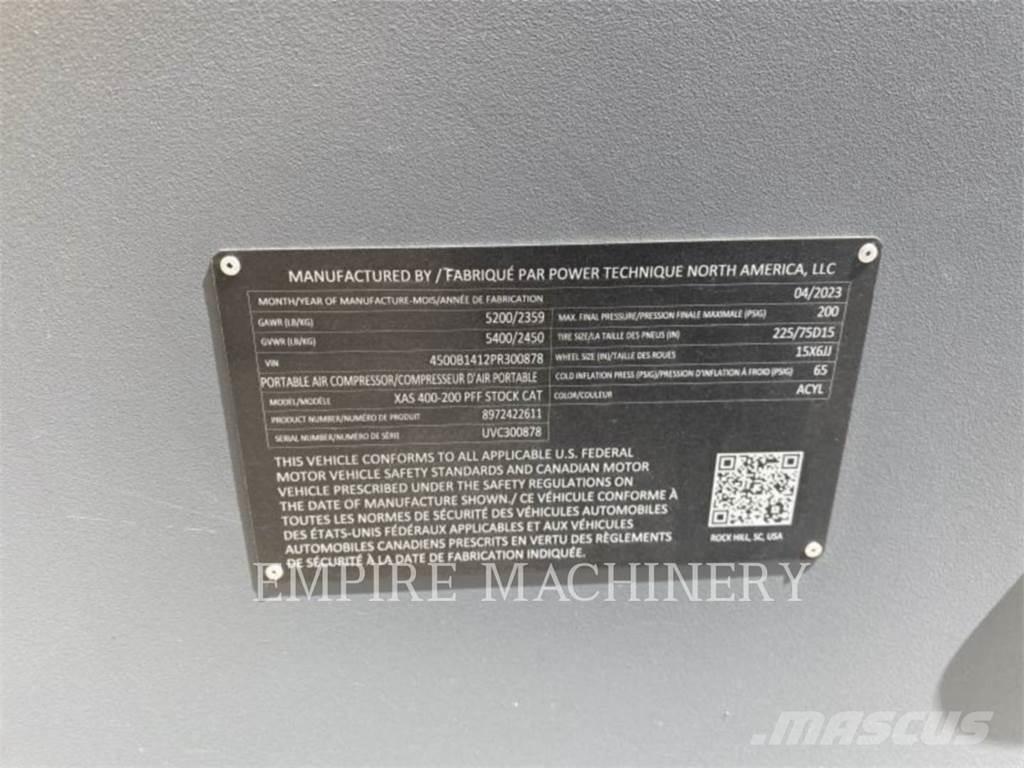 Atlas Copco XAS400CD Συμπιεστές