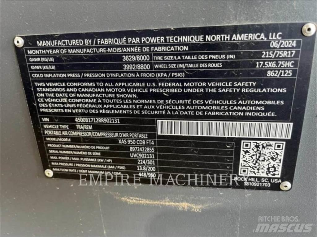 Atlas Copco XAS950CD Συμπιεστές