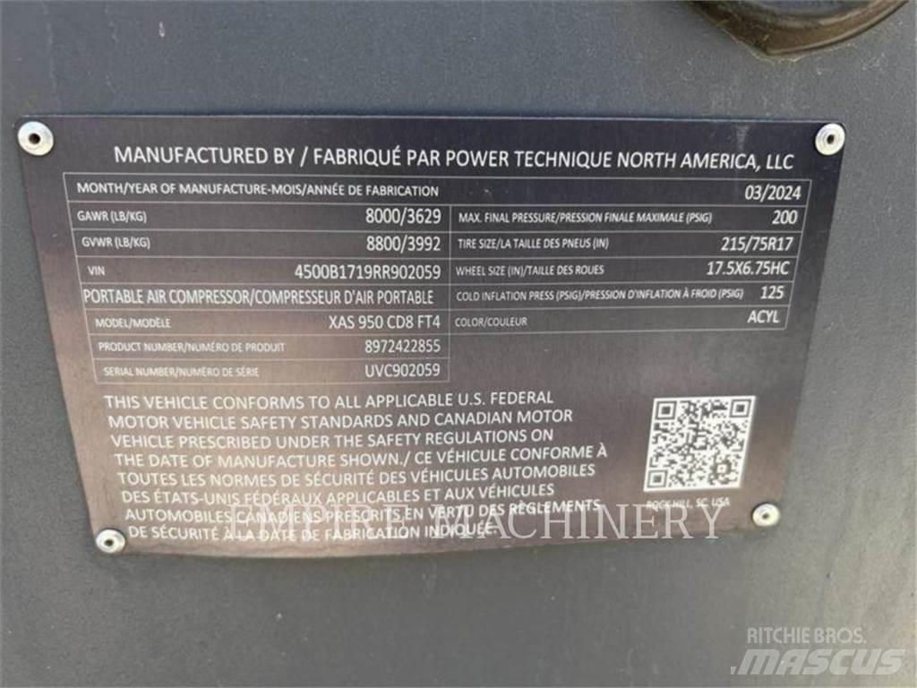 Atlas Copco XAS950CD Συμπιεστές