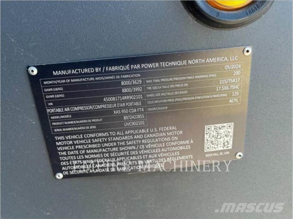 Atlas Copco XAS950CD Συμπιεστές