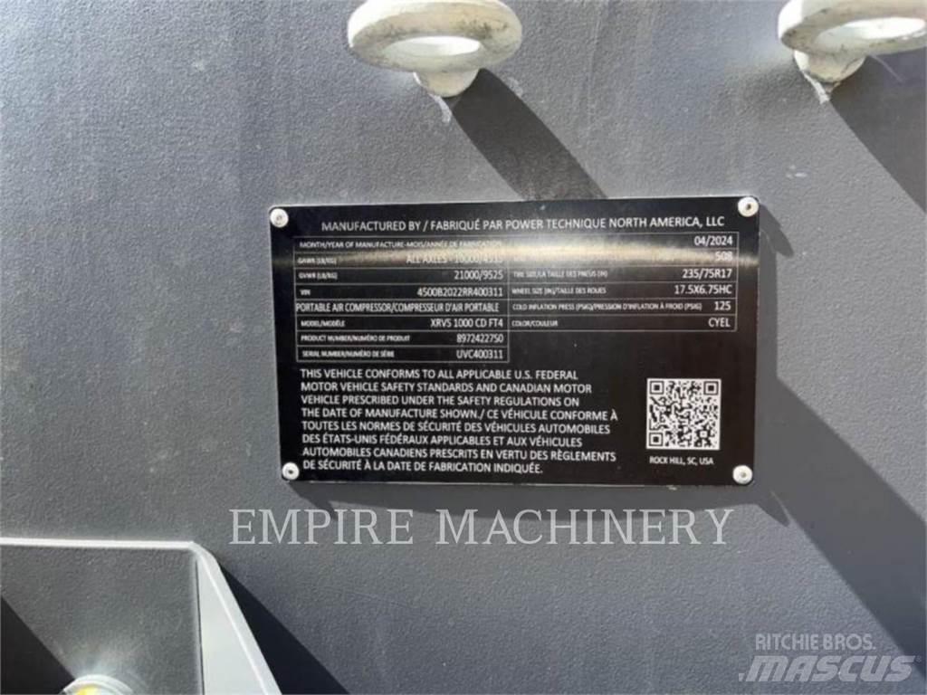 Atlas Copco XRVS1000CD Συμπιεστές