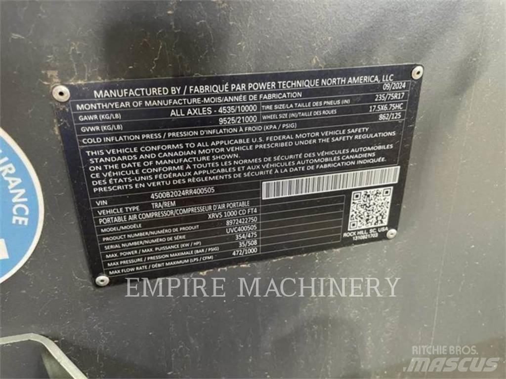 Atlas Copco XRVS1000CD Συμπιεστές