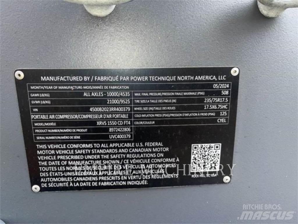 Atlas Copco XRVS1550CD Συμπιεστές