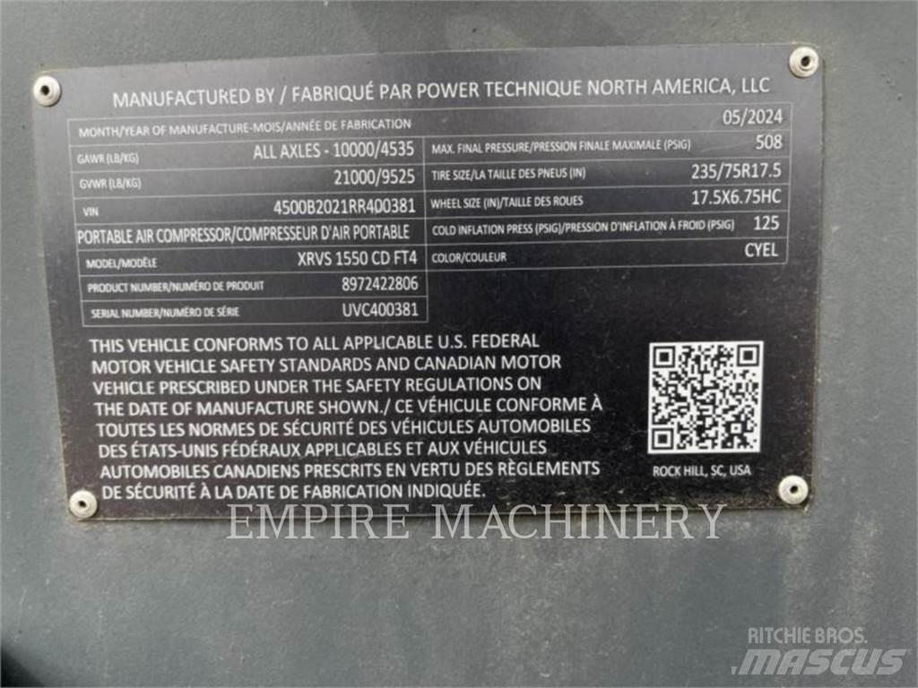Atlas Copco XRVS1550CD Συμπιεστές