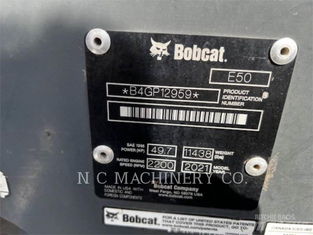 Bobcat E50 Εκσκαφείς με ερπύστριες