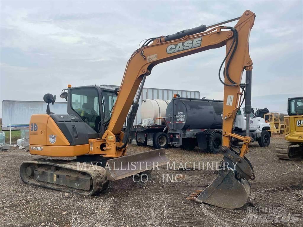 CASE CX80C Εκσκαφείς με ερπύστριες