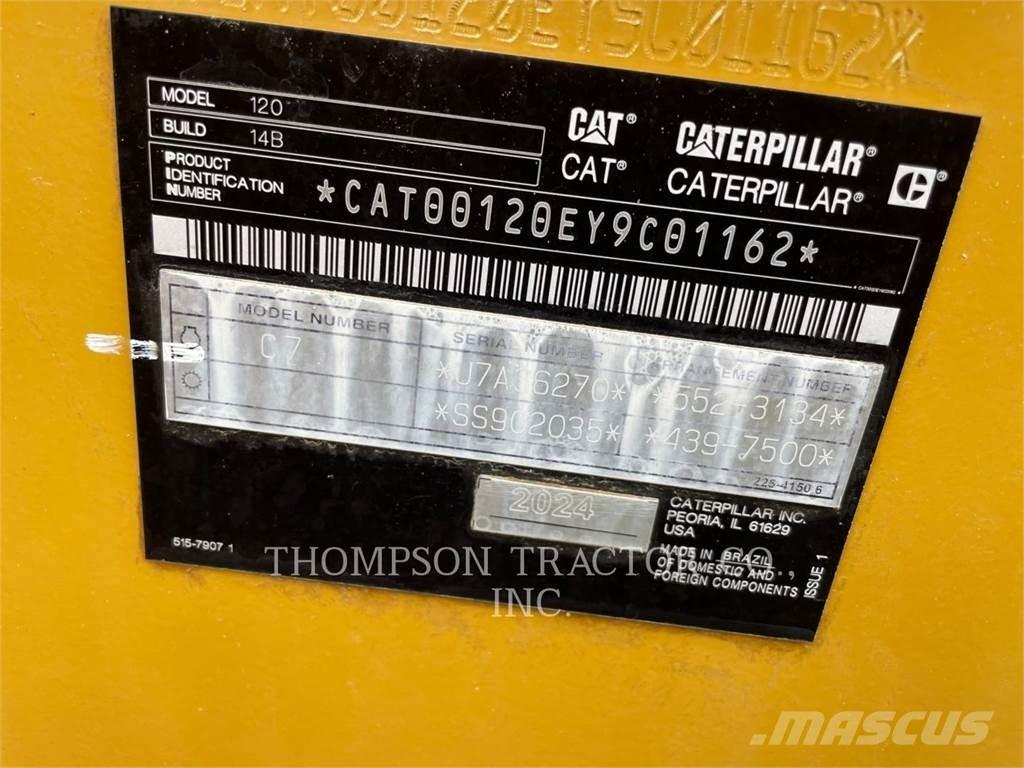 CAT 120 Γκρέιντερς