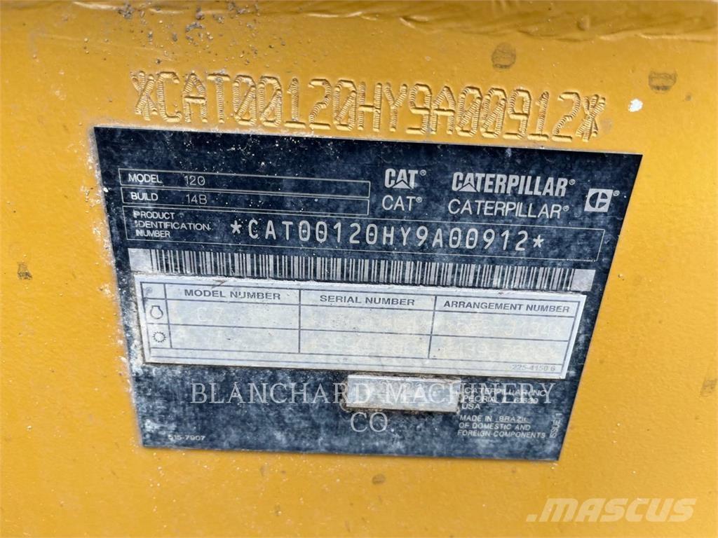CAT 120 Γκρέιντερς
