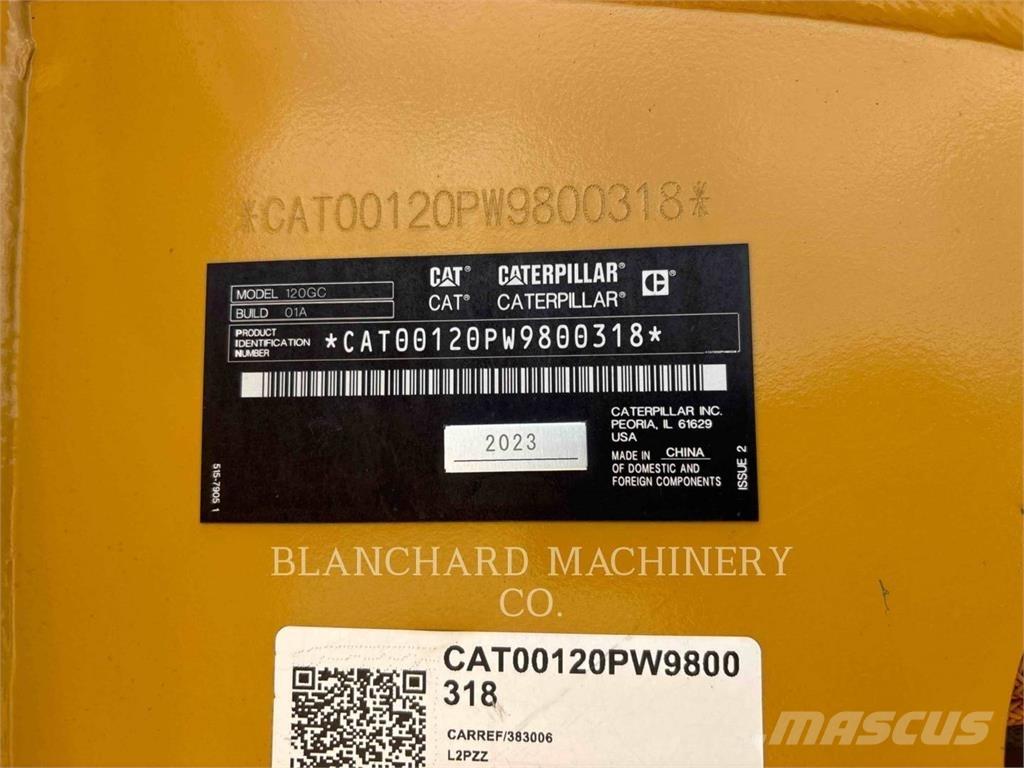 CAT 120-01GC Γκρέιντερς