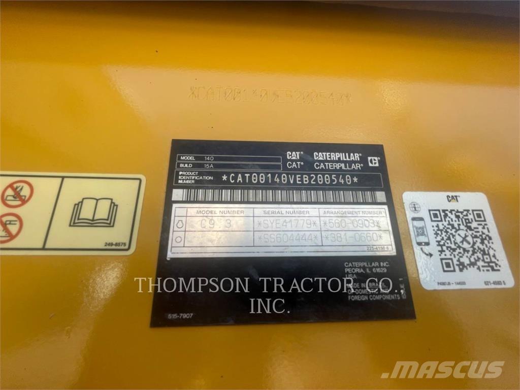 CAT 140 Γκρέιντερς