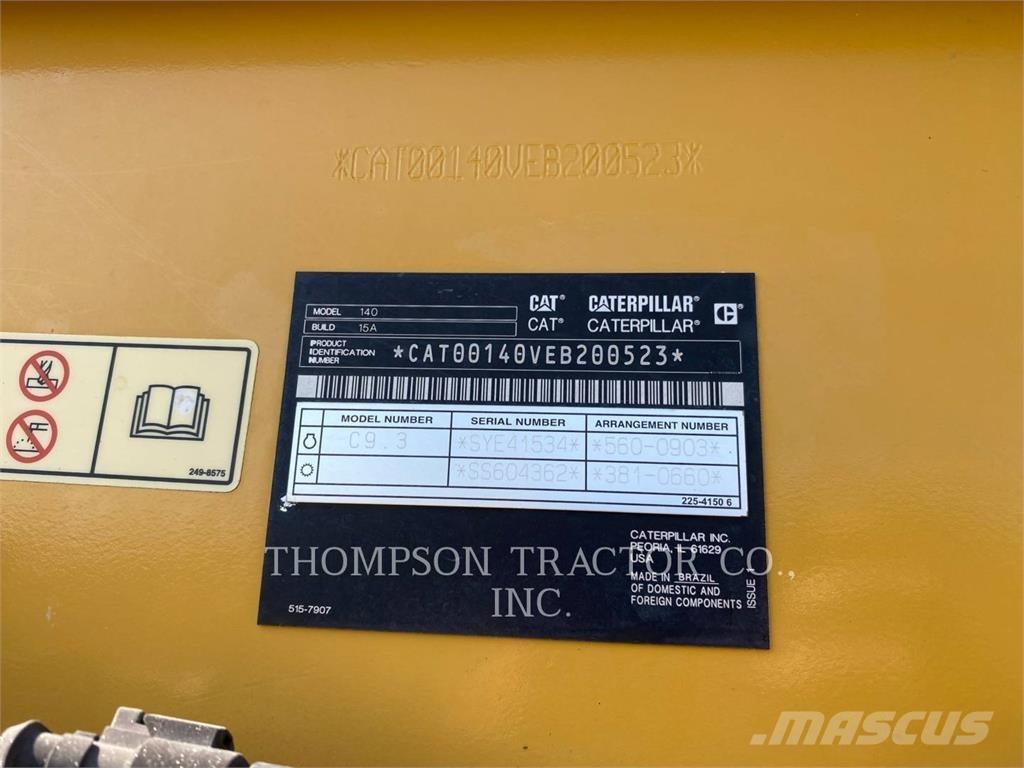 CAT 140 Γκρέιντερς