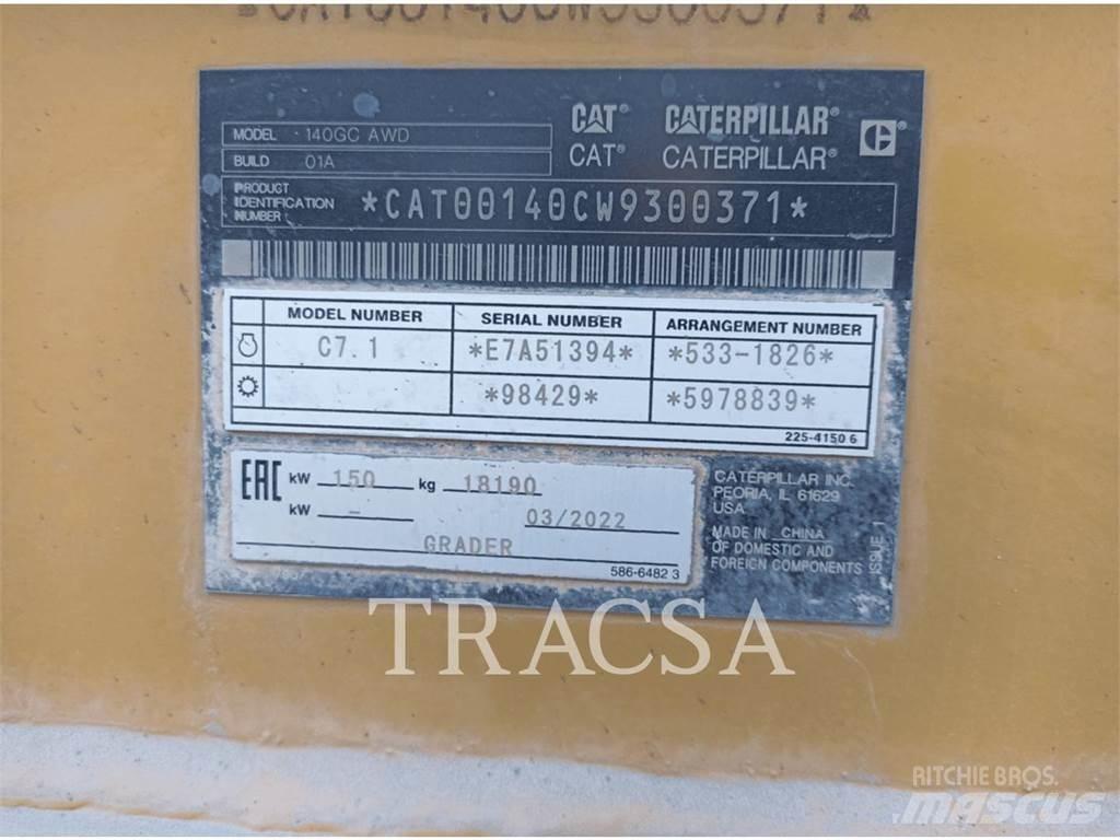 CAT 140 GC Γκρέιντερς