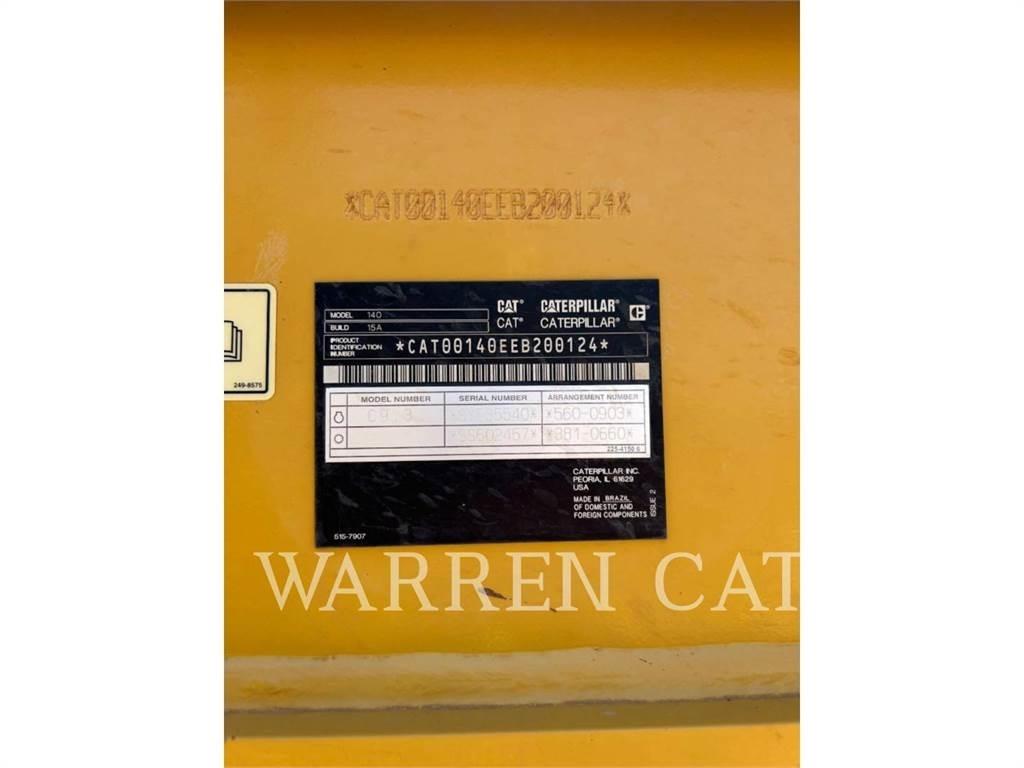 CAT 140 JY Γκρέιντερς