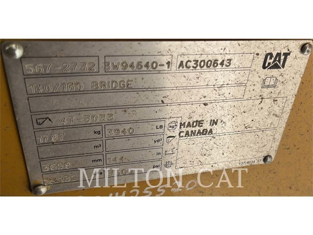 CAT 140 MASTLESS WING Εκτοξευτές χιονιού