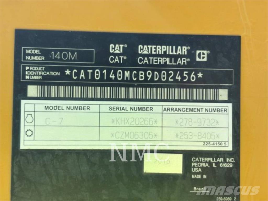 CAT 140M Γκρέιντερς