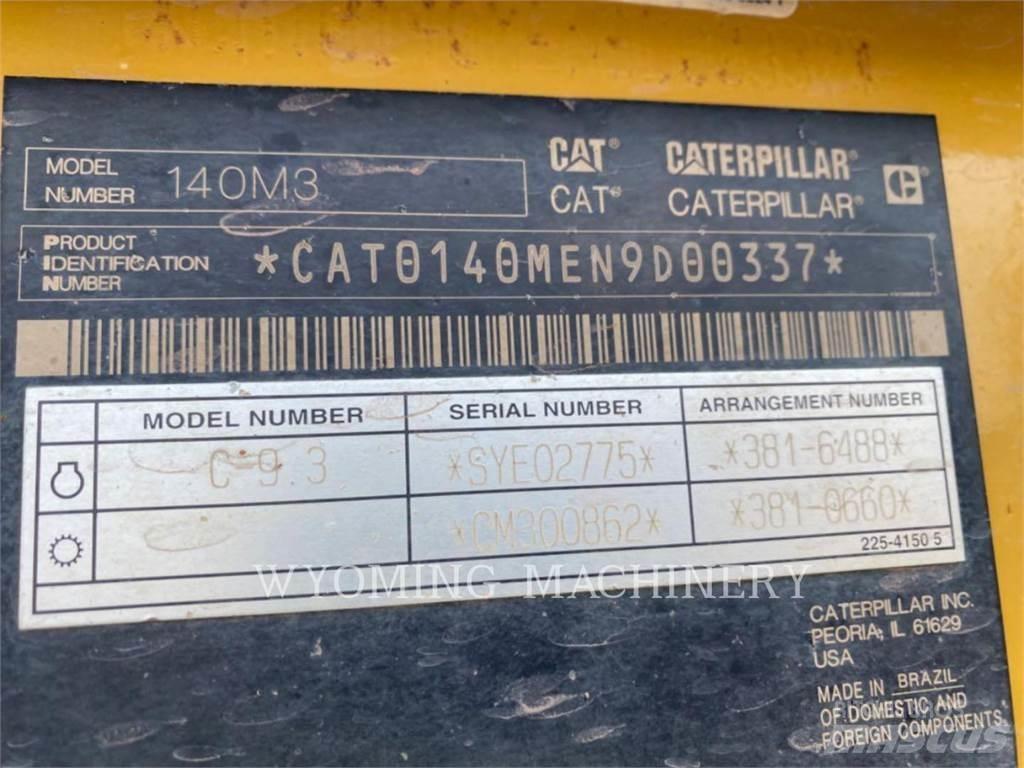 CAT 140M 3 Γκρέιντερς