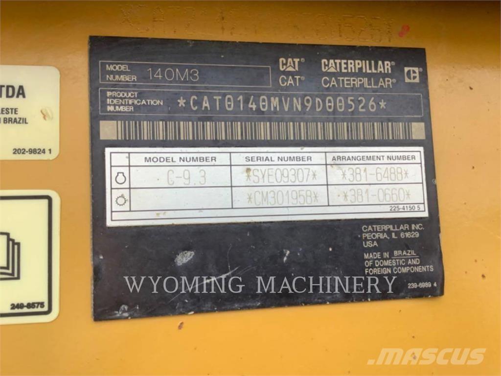 CAT 140M3 Γκρέιντερς
