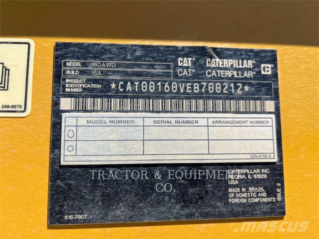 CAT 160 AWD Γκρέιντερς