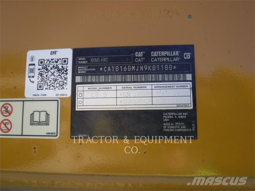 CAT 160M3 AWD Γκρέιντερς
