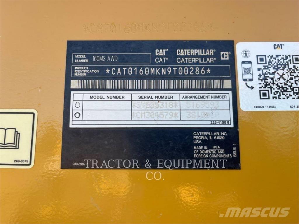 CAT 160M3 AWD Γκρέιντερς