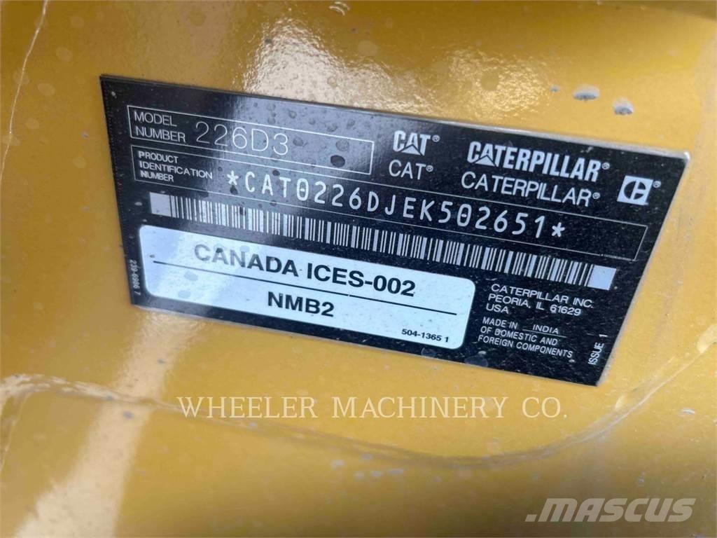CAT 226D3 C3H2 Φορτωτάκια