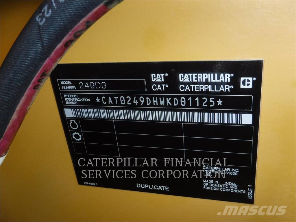 CAT 249D3 Φορτωτές με ερπύστριες