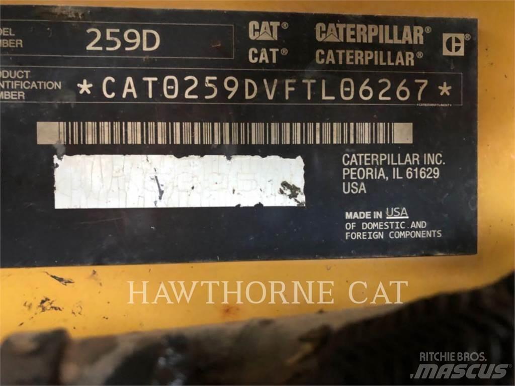 CAT 259D Φορτωτές με ερπύστριες