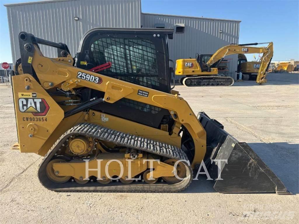 CAT 259D Φορτωτές με ερπύστριες