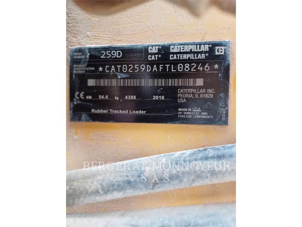 CAT 259D Φορτωτές με ερπύστριες