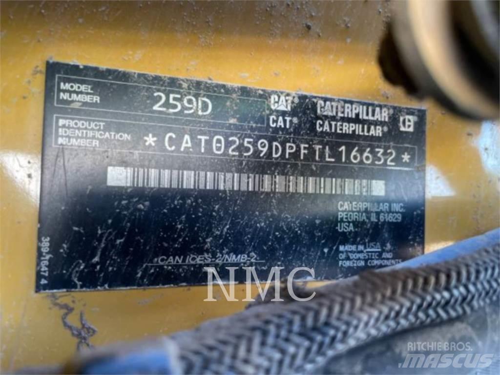 CAT 259D Φορτωτές με ερπύστριες